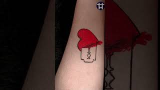 🔴Tattoo kaise banaye  Tattoo Designs  টেটু ডিজাইন [upl. by Ahsemat]