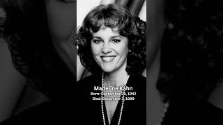 Madeline Kahn Was known For All Her Comedic Roles In Films🕊️madelinekahn fy fyp actress [upl. by Medora]