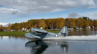 Floatplane Spotting at Lake Hood in Anchorage Alaska [upl. by Sarad]