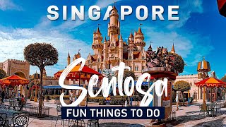 12 BEST Things To Do In Sentosa Island Singapore  Singapore Travel Guide [upl. by Schwenk]