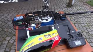 Compass Odin 90 Nitro convert to electric drive [upl. by Yruama]