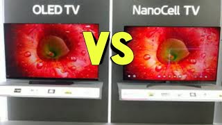 OLED vs Nano Cell TV Picture Comparison [upl. by Ermentrude]