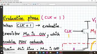 Dynamic NAND2 CMOS gate Transistor level implementation [upl. by Mord116]