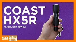 Coast HX5R Flashlight Review  Compact Rechargeable LED Flashlight [upl. by Yorgos]