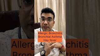 Allergic Bronchitis Ya AsthmaKya Kehte Hain Aapke Symptoms👨‍⚕️🩺doctor viralvideo bronchitis [upl. by Luapnhoj]