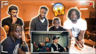 AMERICANS REACT TO CENTRAL CEE FT LIL BABY  BAND4BAND [upl. by Nnaytsirk]