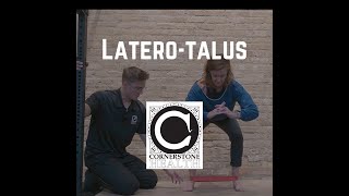 LateroTalus Physical Therapy Ankle Exercises with Liz and JP [upl. by Nyllek116]