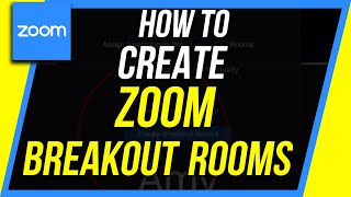 How to Activate and Use Breakout Room in Zoom [upl. by Chantal]