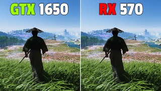 GTX 1650 vs RX 570 in 2024  Test In 7 Games 1080p [upl. by Astor]