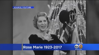 Actress Rose Marie Of Dick Van Dyke Show Fame Dies At 94 [upl. by Hedges]