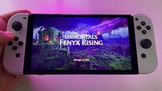 Immortals Fenyx Rising  Switch OLED gameplay [upl. by Wendi]