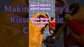 Plastic Canvas Attachment plasticcanvastutorial plasticcanvas diycraft [upl. by Pendergast769]