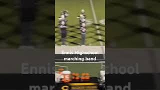 Ennis high school marching band military stride with pride [upl. by Rock]