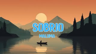 🎶Maluma  Sobrio LetraLyrics  Libra Letra [upl. by Lanor140]