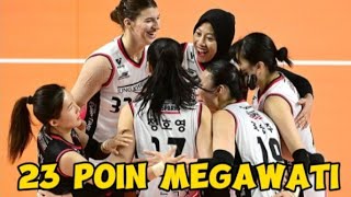 KUMPULAN SPIKE MEGAWATI  V LEAGUE 2024  RED SPARKS VS HI PASS  volli [upl. by Francesca]