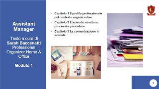 Anteprima Corso Assistant Manager [upl. by Alleuqcaj101]