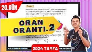 ORAN ORANTI 2  20 GÜN 40GündeTYTmatematikkampı [upl. by Etheline286]