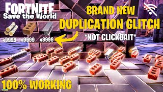 WORKING Duplication Glitch in Fortnite Save The World [upl. by Ofelia]