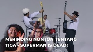 BAND PUNK ROCK The PANDAN WANGI REACT SUPERMAN IS DEAD TERBARU Sampe Merinding Terharu HAIOnReact [upl. by Eblehs]