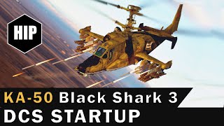 How to start the Ka50 Black Shark 3 in DCS World  Taxi  Takeoff  Tutorial Series [upl. by Buyer]