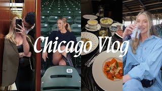 chicago vlog baseball season date night summer makeup [upl. by Hen]