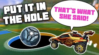 There are HOLES in Rocket League [upl. by Oriel335]