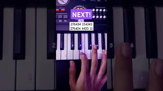 NEXT  Ncts Easy Piano Tutorial piano phonk trending shorts [upl. by Erich]