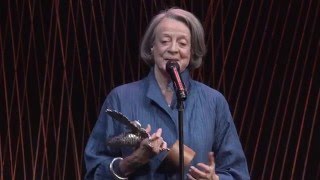 Dame Maggie Smith wins Best Actress at the Evening Standard British Film Awards [upl. by Mandell]