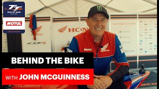 Behind the Bike with John McGuinness Isle of Man TT Legend [upl. by Stanzel763]