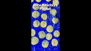 Gujarati style Khichiya Papad  Khichiya Papad shorts [upl. by Nalani933]