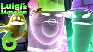 3 SISTERS 1 LUIGI  Luigis Mansion 2 HD Part 6 [upl. by Shaya]