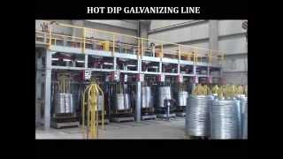 ARAMAKINA  HOT DIP WIRE GALVANIZING LINE [upl. by Silverman253]