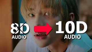 ⚠️STRAY KIDS LEE KNOW HYUNJIN FELIX  TASTE 10D USE HEADPHONES 🎧 [upl. by Aillimat]