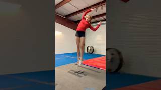 Round Off Back Handspring Full 🤩 Powerful Cheer Tumbling 🎥🔥 [upl. by Leslie]