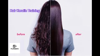 Hair Keratin Training [upl. by Ahsek834]