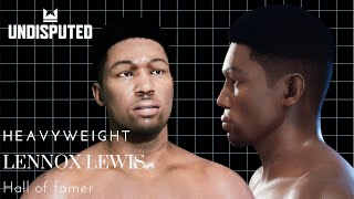 Lennox Lewis undisputed Fighter Creation [upl. by Tlevesoor]