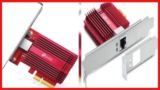 TPLink 10GB PCIe Network Card TX401PCIe to 10 Gigabit Ethernet Network AdapterSupports Windows [upl. by Wexler205]