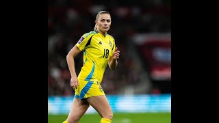 Fridolina Rolfö The Rising Star of Womens Soccer [upl. by Dviad]