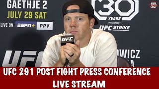 UFC 291 Poirier vs Gaethje 2 PostFight Press Conference Live Stream [upl. by Peacock]