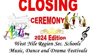 Closing Ceremony of West Nile Region Sec Schools MDD Festivals 2024 in St John Bosco TTILodonga [upl. by Ahmar]