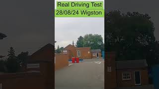 Real UK Driving Test Dashcam Footage Wigston drivingtest dashcam [upl. by Airahcaz783]