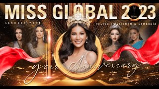 Miss Global 2023  2024 Final Show  Reaction Live [upl. by Alleen319]