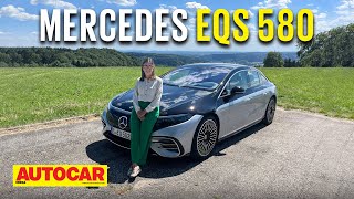 MercedesBenz EQS  Pinnacle of EV luxury  First drive  Autocar India [upl. by Aubrette]