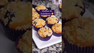 Muffins de Arándanos 🫐 [upl. by Yee788]