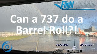 Can a 737 do a Barrel Roll  Real Airline Pilot Explains [upl. by Daffie936]