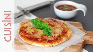 PIZZATEIG selber machen  DINKELPIZZA REZEPT schnell und einfach backen  Dinkel Pizzateig [upl. by Llerdnod]