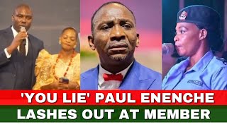 You Lie Pastor Paul Enenche Lashes Out At Member After Sharing Testimony [upl. by Alyehc380]