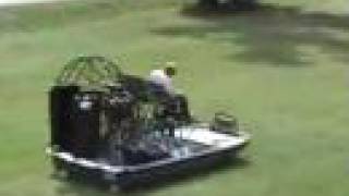 AIRBOAT Running Direct Drive Airboat [upl. by Wes]