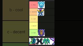 Terraria Popular Endgame Accessories Tier List terraria shorts [upl. by Ytinav]