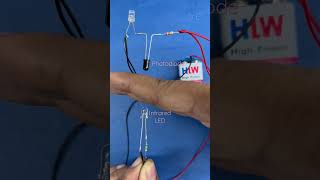 INFRARED LED amp PHOTODIODE  How IR Detector Works [upl. by Oigolue]